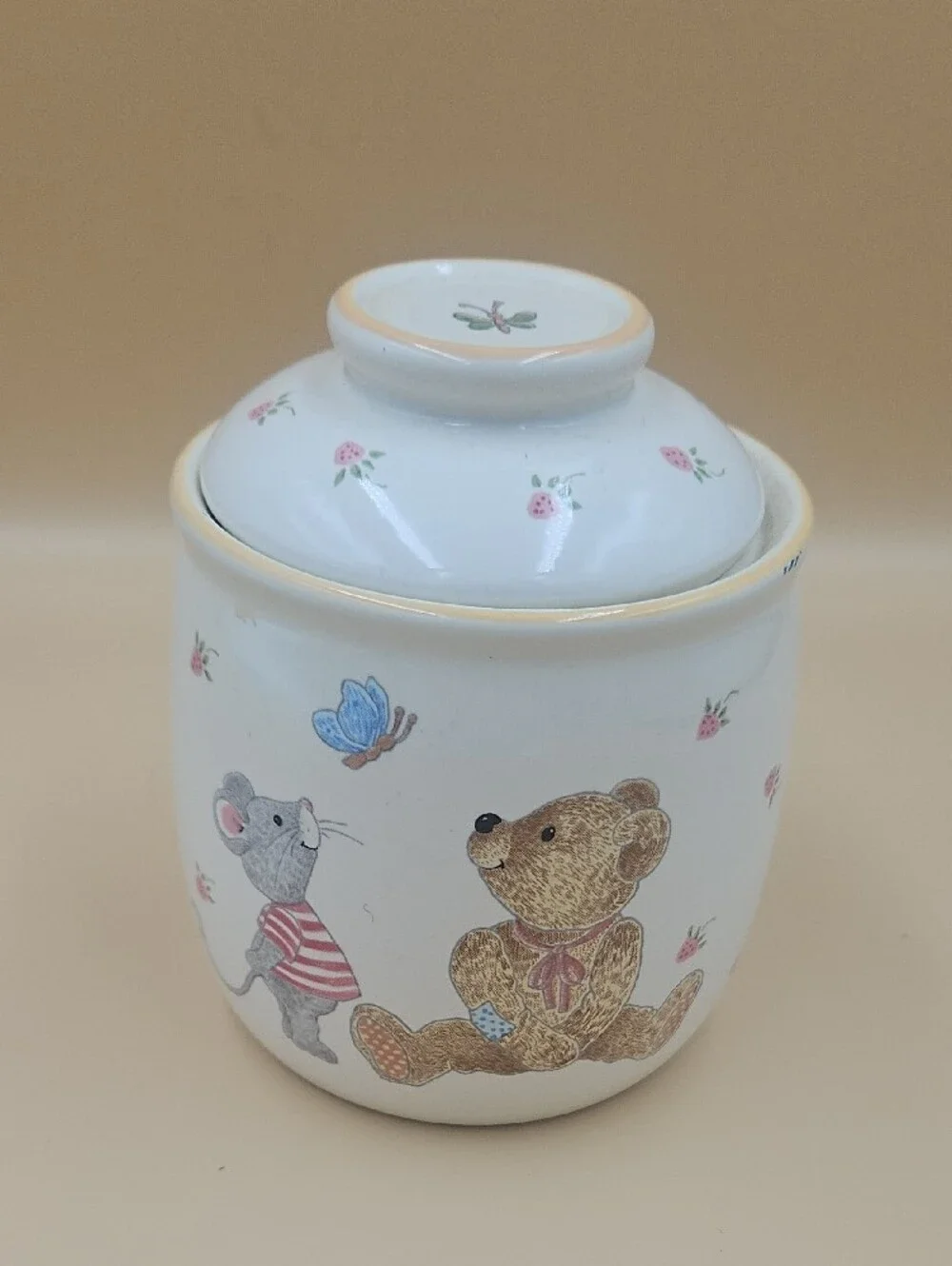 Vintage Teddy Bear Jars